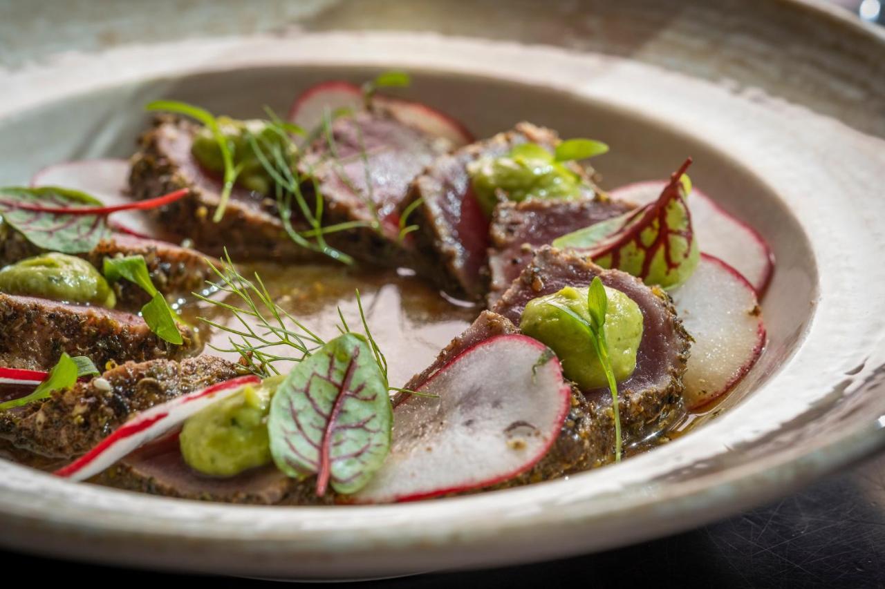 Kimpton Epic Hotel By Ihg Маямі Екстер'єр фото A dish of cured and smoked fish