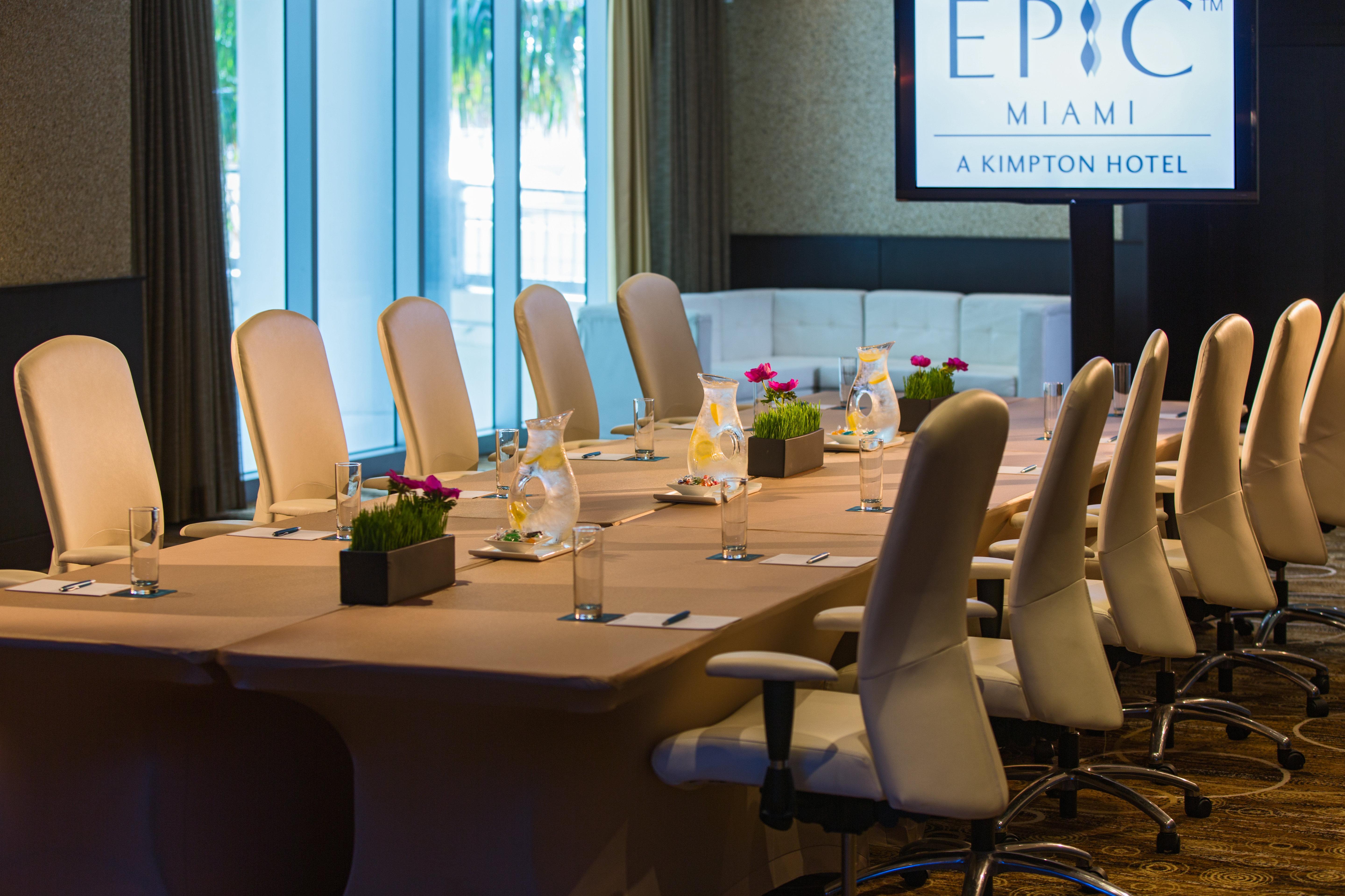 Kimpton Epic Hotel By Ihg Маямі Екстер'єр фото Boardroom at EPIC
