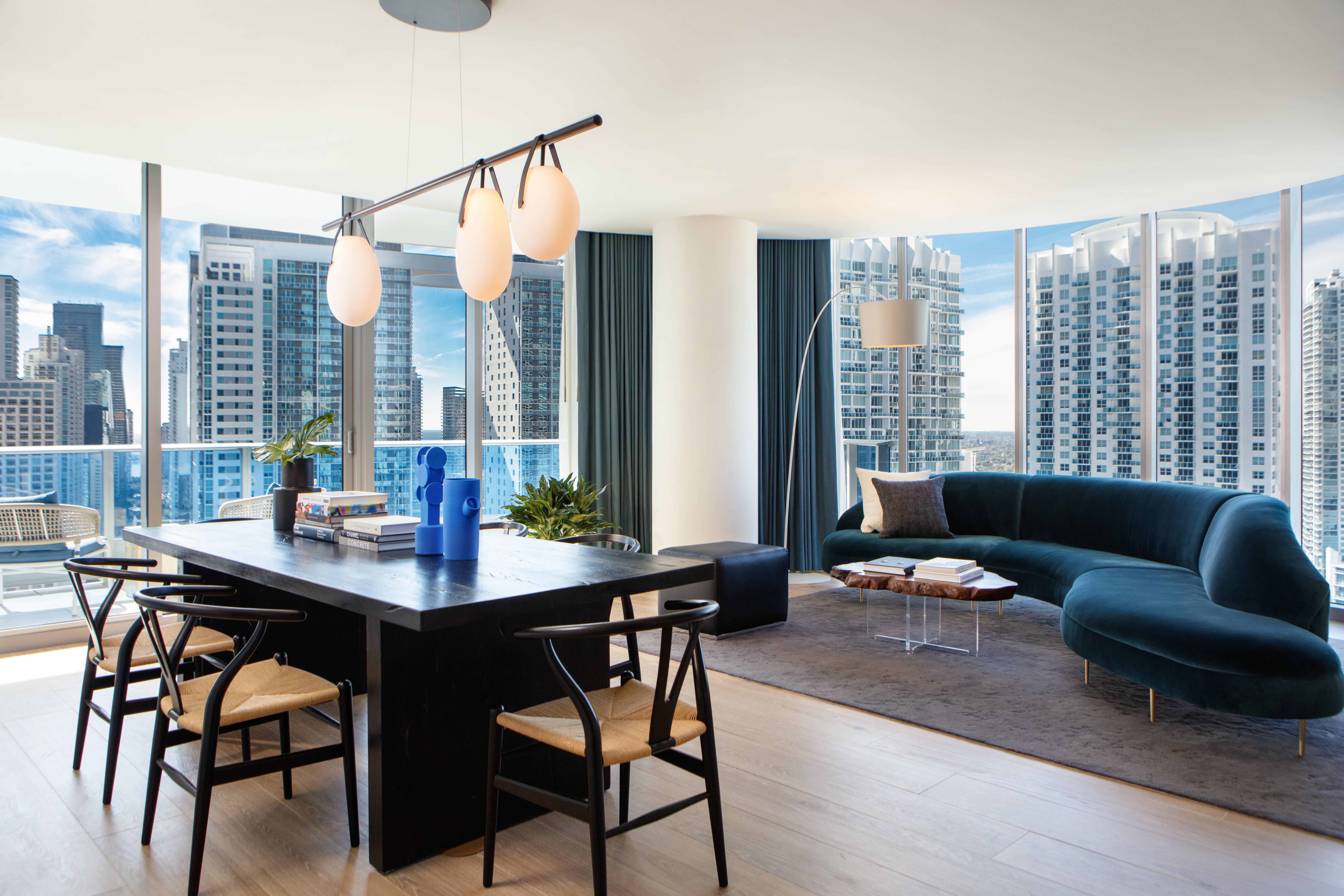 Kimpton Epic Hotel By Ihg Маямі Екстер'єр фото A living room at the Ritz-Carlton, South Beach