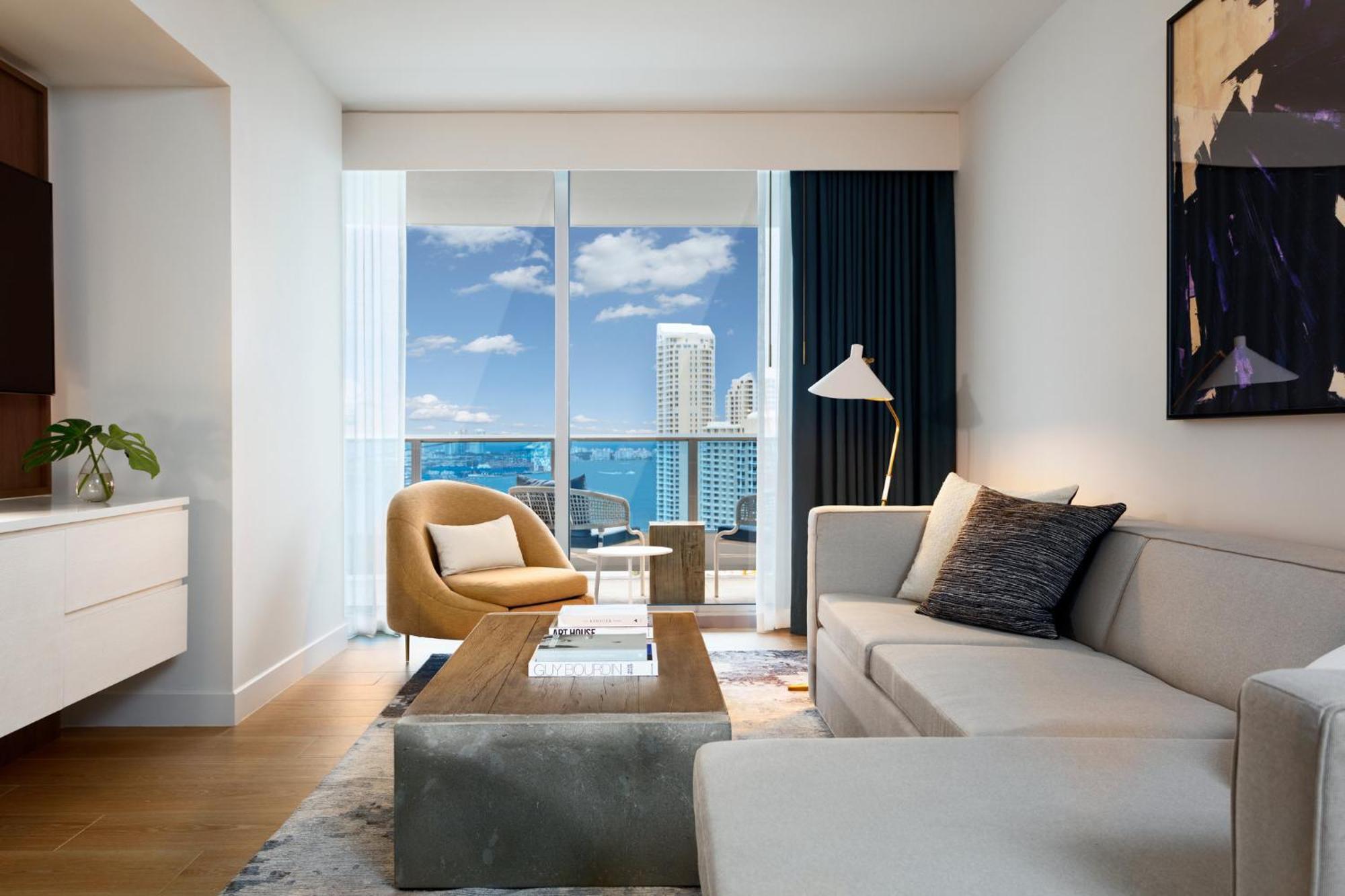 Kimpton Epic Hotel By Ihg Маямі Екстер'єр фото Living room